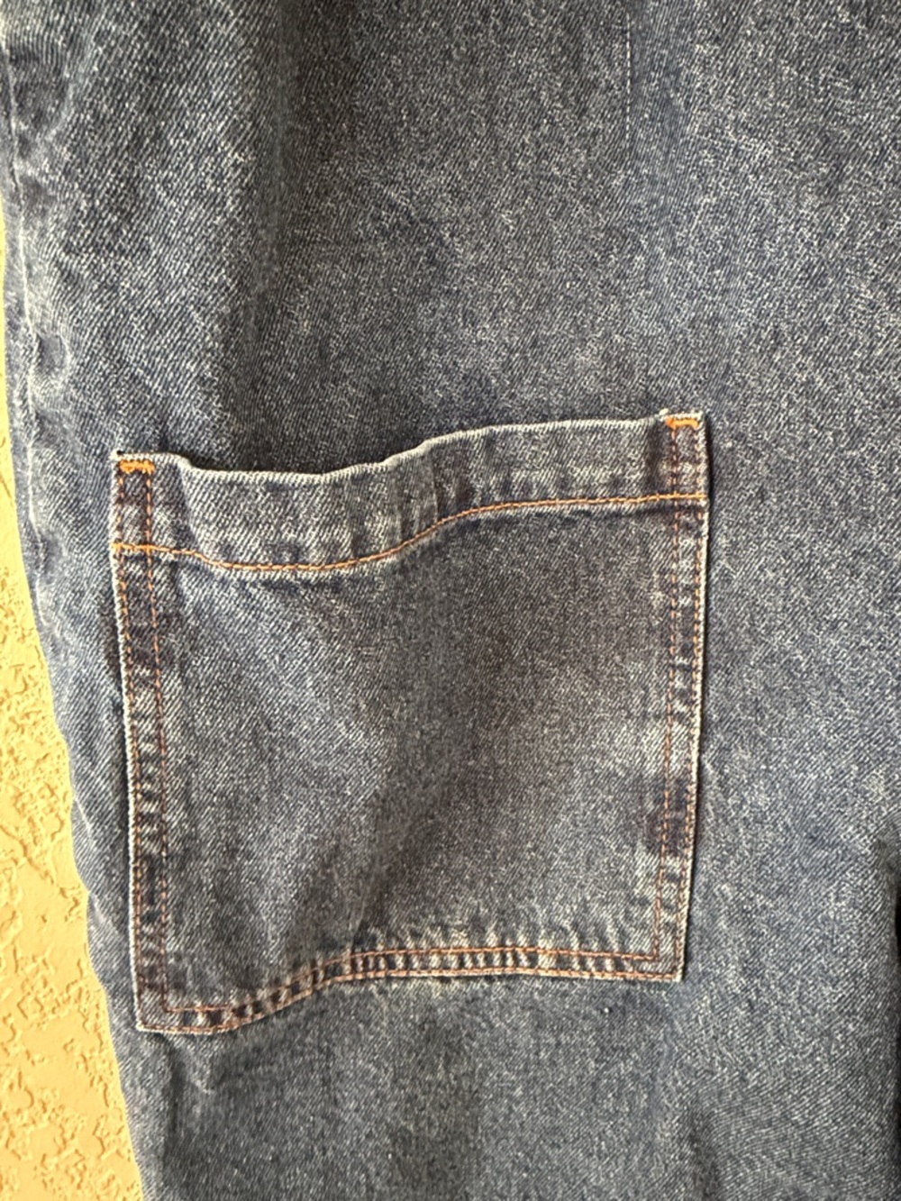 Lucy and Yak Long Denim Overalls - Small Long - Picture 3 of 7